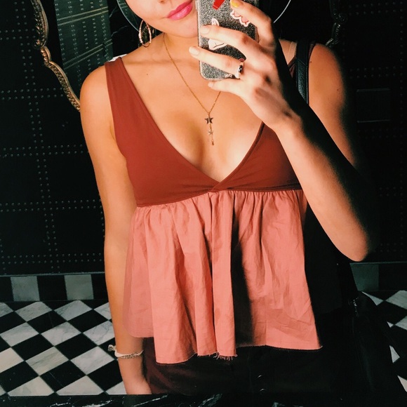 Urban Outfitters Tops - Urban outfitters deep v neck top